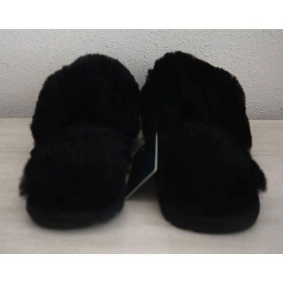 Emu W11634 Women's 8 Men's 7 Black Wrenlette Australian Sheepskin Spa Slippers - Picture 3 of 9